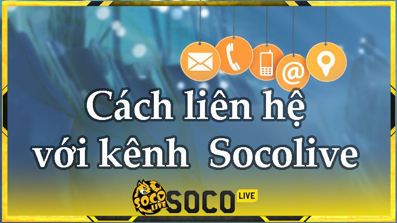 Các phương thức liên hệ với Socolive